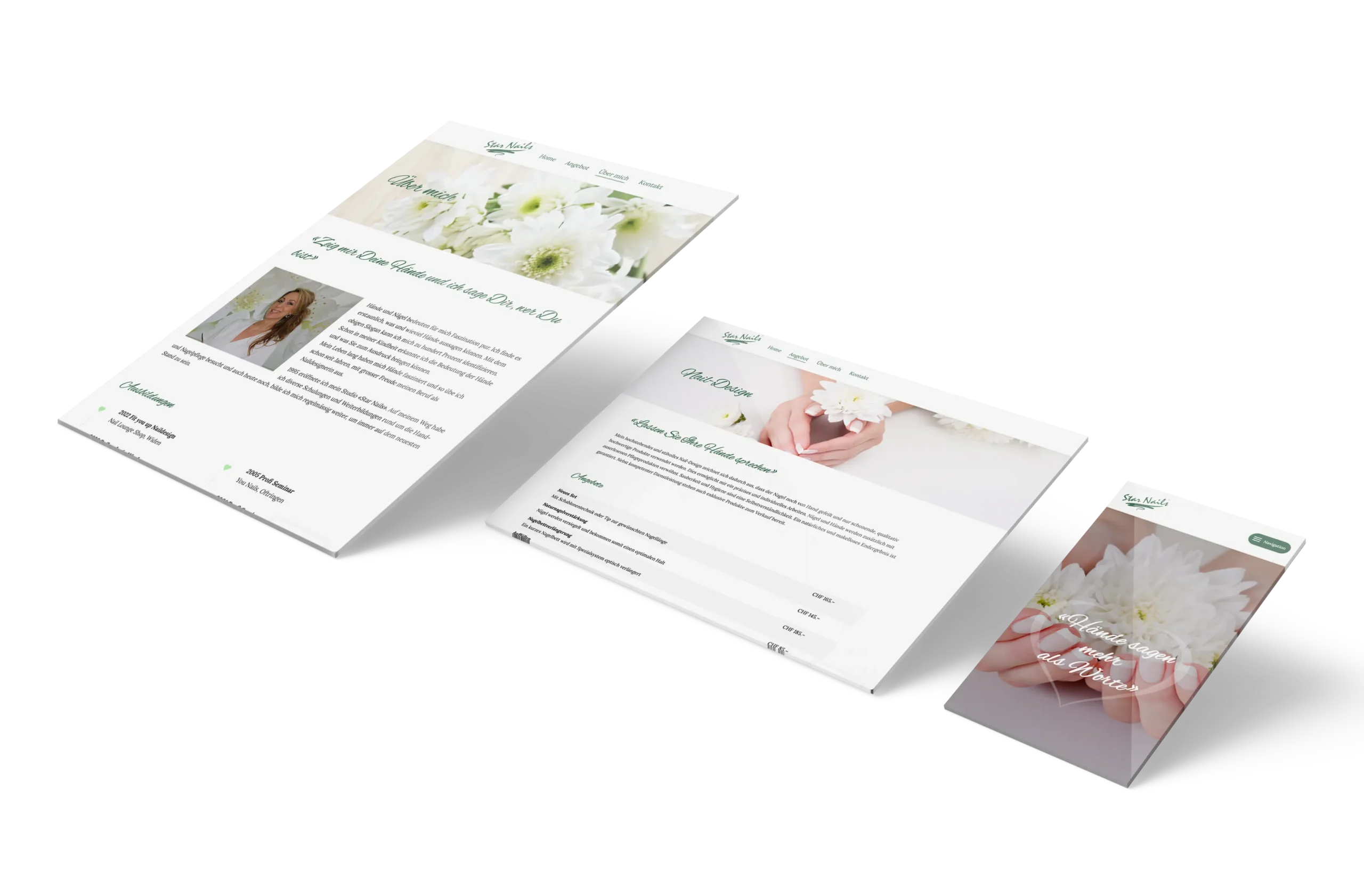 Website Nagelstudio Website Nagelstudio